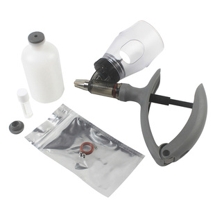 正略 5ml连续注射疫苗器可调插瓶针筒兽用牛羊鸡用猪用注射针器