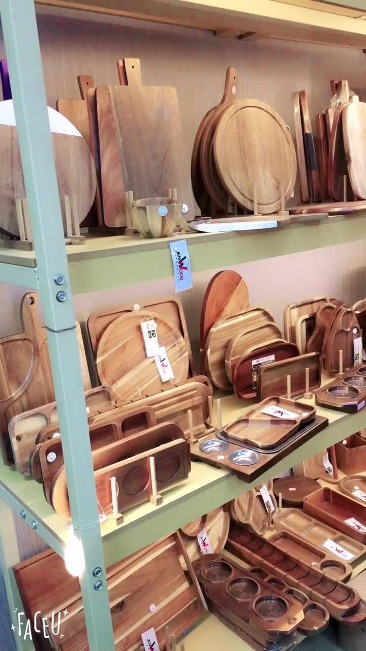 Wholesale Foldable Swiveling Rotating Round Bamboo Cheese Cutting Board