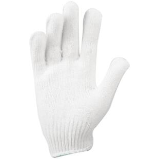 线手套男工地干活劳保白棉线纱布耐磨耐用加厚薄款工作麻织劳动