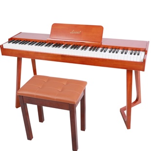 罗萨电钢琴88键重锤家用儿童专业考级初学者成人便携式电子钢琴