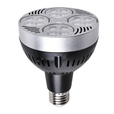 节能帕灯led轨道E27射灯服装店模特导轨PAR30展会45W高亮聚光灯泡