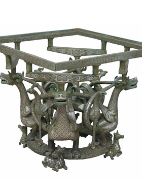 客厅茶几礼品摆件仿古青铜器