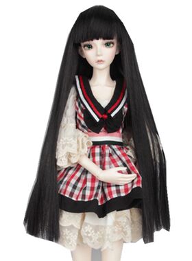 bjd/sd娃娃齐刘海假发