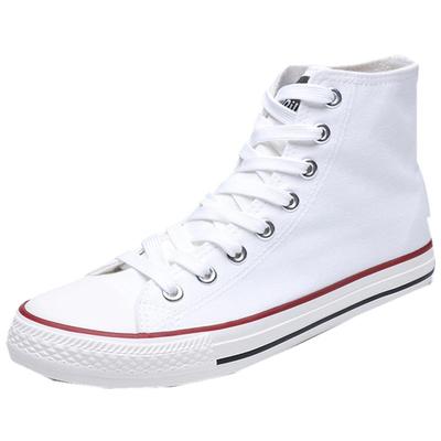 环球男鞋帆布鞋高帮男鞋子