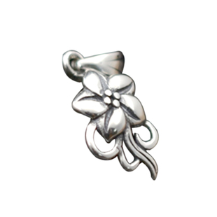 燕子家S925纯银夹扣吊坠扣银夹扣银扣DIY扣玉石琥珀花式吊坠扣头