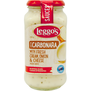 澳大利亚立格仕奶油洋葱意大利面酱Leggo's Carbonara PastaSauce