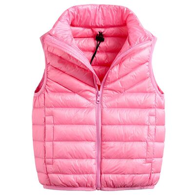 90%白鸭绒轻薄保暖羽绒服马甲