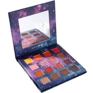 SZ奢资奢姿16色魔方格眼影盘1号盘老2号盘新ins超火大地色系正品