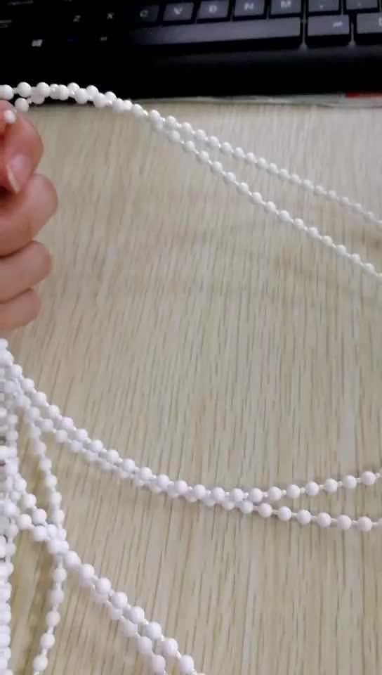 Colored Roller Blind Plastic Ball Chains For Window Curtains Buy Plastic Ball Chains For