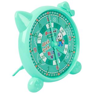 学生用具一二年级钟表模型小学教具认识钟表时钟幼儿园教学三针联动小学生学具幼儿园学习认识时间钟面的教具