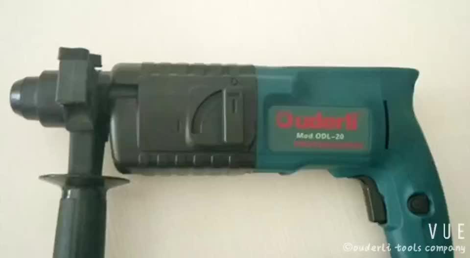 Ouderli Rotary Hammer Drill 20mm 2 Mode Torque Limiter 220v Corded Z1c