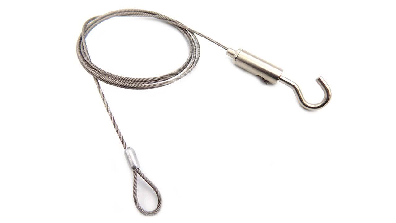 Led Panel Suspended Ceiling Safety Hanging Steel Wire Rope With