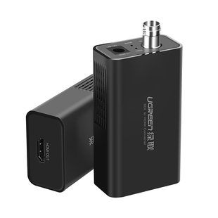 绿联SDI转HDMI转换器线摄像机监控器3G/SD/HD-SDI转HDMI高清1080P