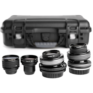 美国LENSBABY镜头宝贝电影制片家特效虚幻微缩效果移轴PL口套组