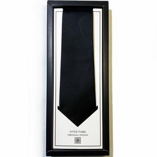 海德公园原创结婚婚礼新郎伴郎伴手礼盒纯色商务英伦韩版黑色领带