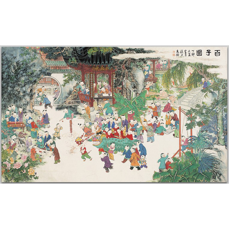 精准印花法国正品dmc人物十字绣