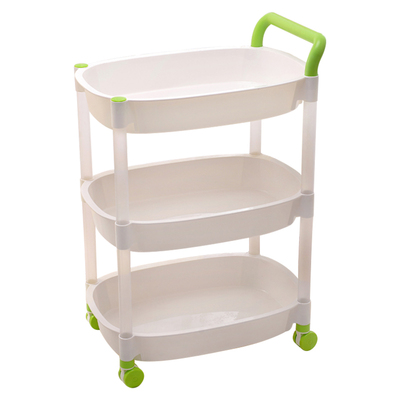 移动小推车塑料缝隙储物架带轮