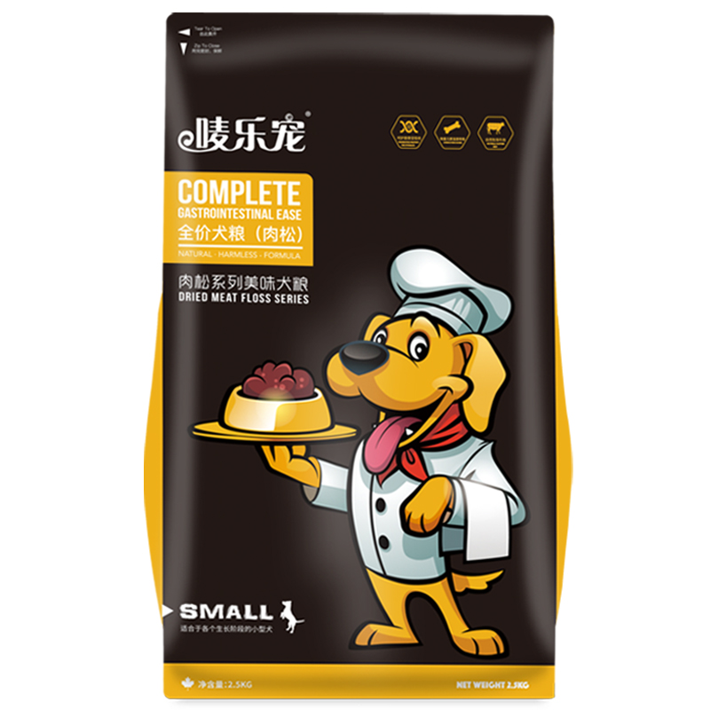 斤装贵宾柯基博美中小型幼犬狗粮