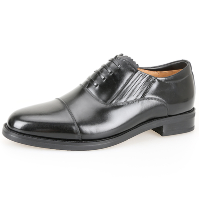 皮鞋商务三接头正装系带