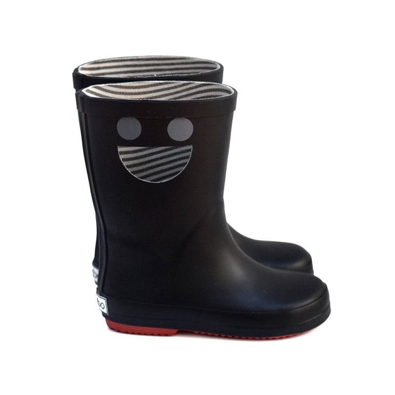 清仓官方授权法国品牌儿童长中短筒雨鞋雨靴棉内里无毒环保橡胶