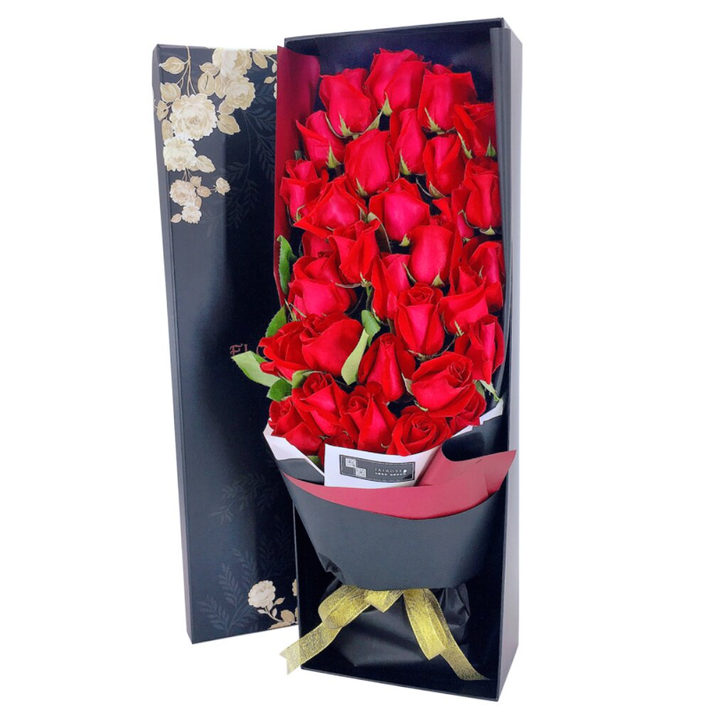 鲜花速递北京同城情人节玫瑰花礼盒花束生日送花女友闺蜜爱人妈妈