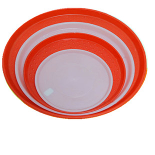 小鸡用开食盘雏鸡踩食槽雏鸡苗饲料盘料桶鸡鸭鹅育雏喂食盆开口盘