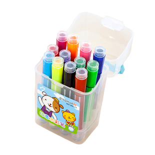 儿童印章水彩笔定制印logo幼儿园绘画套装小学生培训班报名礼品