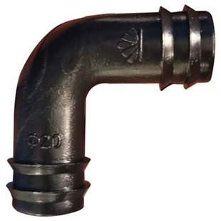 PE硬管简易直接直通弯头三通堵头承插滴灌接头大棚农田硬管pe旁通