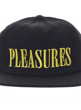 【Ohh】现货 PLEASURES CORE LOGO SNAPBACK 黑色 棒球帽