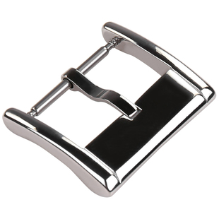 至尚手表配件零部件不锈钢表扣皮带针扣磨砂扣抛光表带扣环手表扣