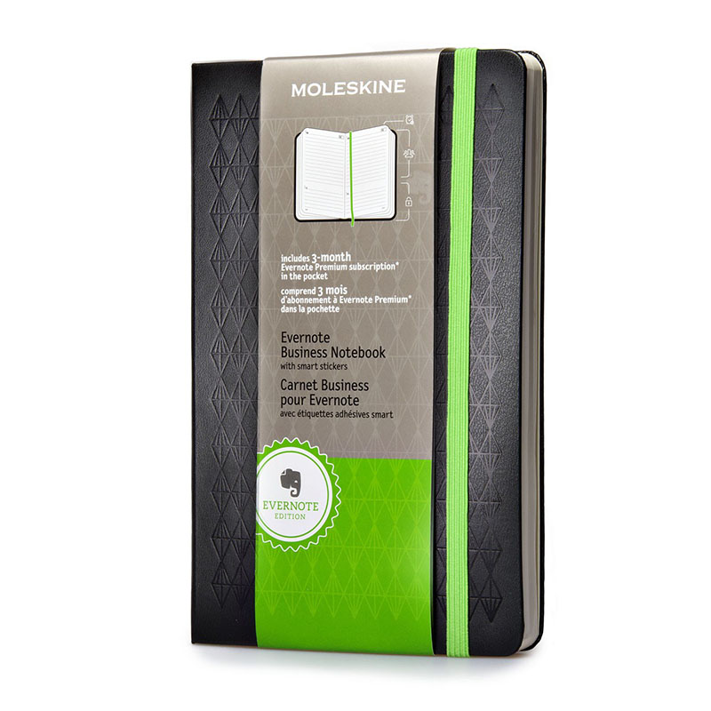 【特价现货】Moleskine Evernote印象笔记商务智能笔记本BUSINESS