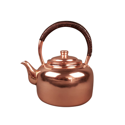 保证加厚手工红铜泡茶烧水壶