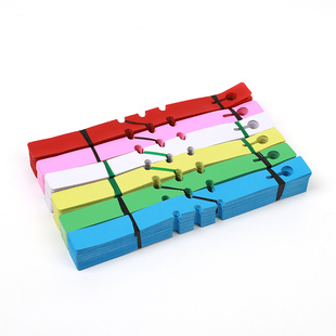 环套标签花卉植物苗木环扣园艺标记牌月季塑料防水果树盆景标识牌