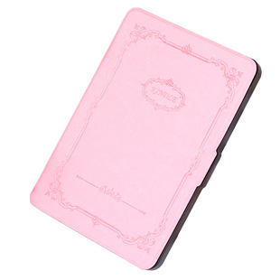 适用亚马逊kindle499外壳newkindle电子书复古保护套2014版阅读器保护硬壳皮纹wp63gw翻盖皮套休眠超薄防摔壳