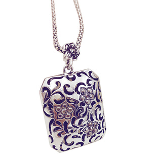 复古挂件女项链配饰小众毛衣链2025新款爆款长款欧美百搭网红爆款