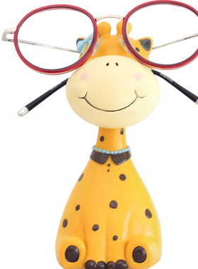 创意zakka可爱动物眼镜收纳支架