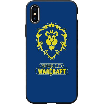 WOW魔兽世界联盟iPhoneXsMax适用苹果15Pro全包16/12/13/14手机壳XR磨砂华为荣耀OPPO小米VIVO安卓硅胶保护壳