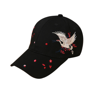 韩版刺绣棒球帽夏天遮阳帽子女百搭户外运动休闲防晒鸭舌太阳帽潮