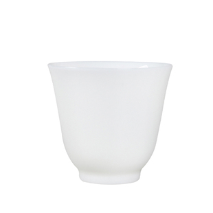 德化白瓷 玉瓷温润细腻茶杯 聚香 品茗杯 主人杯 闻香杯 功夫茶具