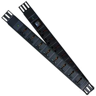 突破pdu机柜插座 8位10A机柜专用插排 pdu机柜排插板 定制品