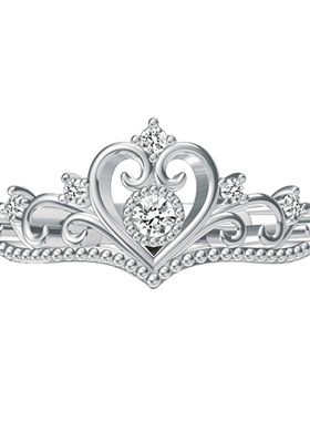 复古宫廷风纯银红宝石花纹戒指