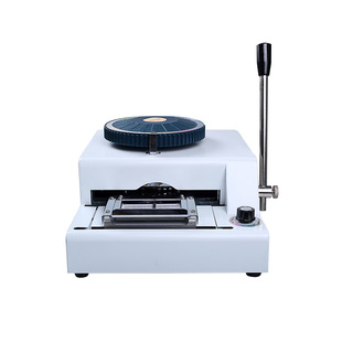 新品手动PVC卡凸字打码机压码机凸码机塑料会员卡日期编码打字机