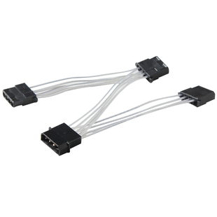 大4Pin 电源大4D口 IDE 延长线 1分3 D口风扇一分三扩展 镀银线
