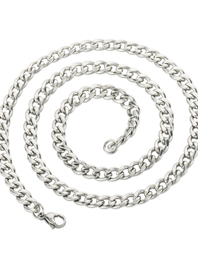 街头蹦迪锁骨链高级钛钢掉色