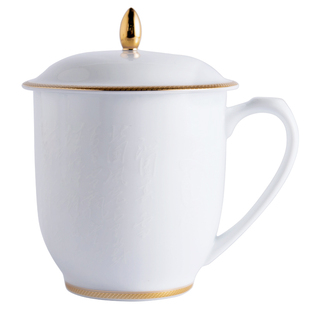 千红窑醴陵毛瓷杯茶具釉下陶瓷茶杯带盖高档水杯伟人诗词杯泡茶杯