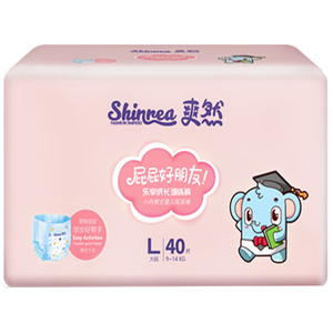 爽然超薄透气拉拉裤片l80片宝宝