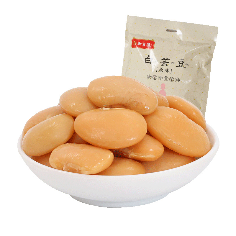 御食园北京特产原味500克白芸豆