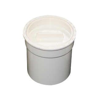 pvc水管配件内外承插延长50清扫口75管堵直接110排雨水防臭盖板