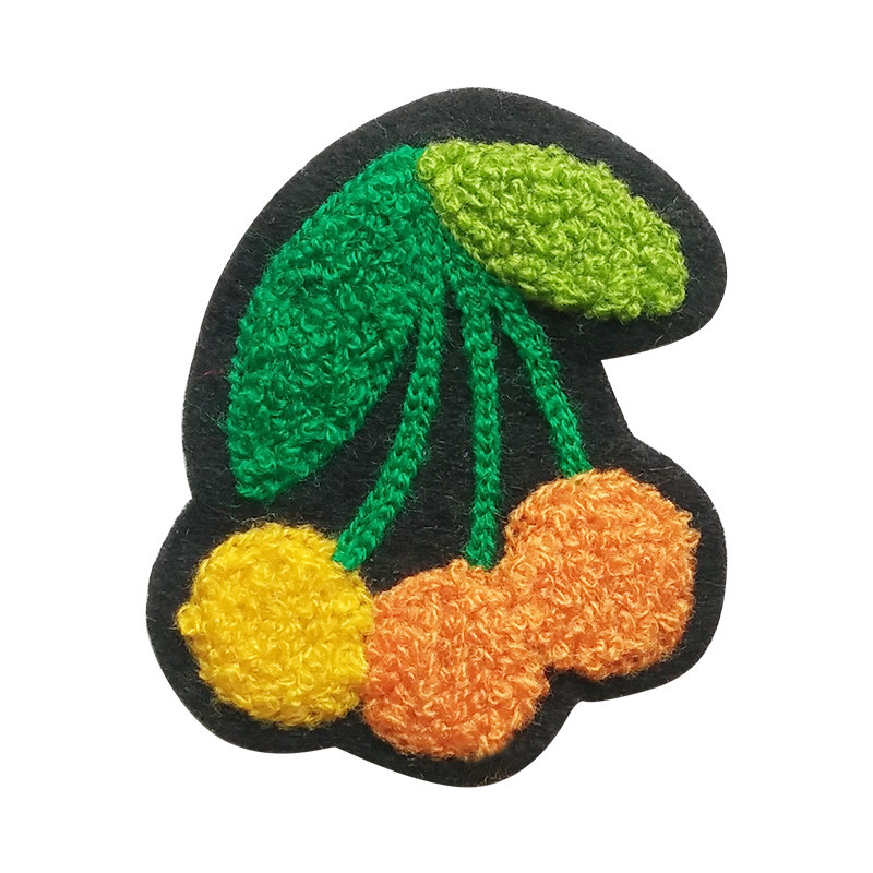 毛巾绣花布贴补丁 衣服破洞补贴图案卡通大小号时尚 补裤子补丁贴