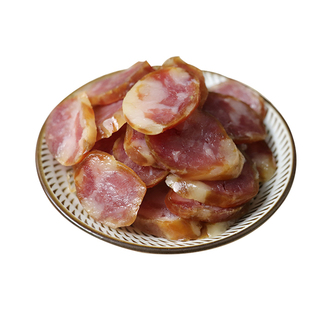 赣南土特产赣州香肠农家自家晒制的腊肠 客家咸味手工腊香肠不甜